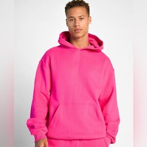 Comfrt new size small hot pink minimalist hoodie